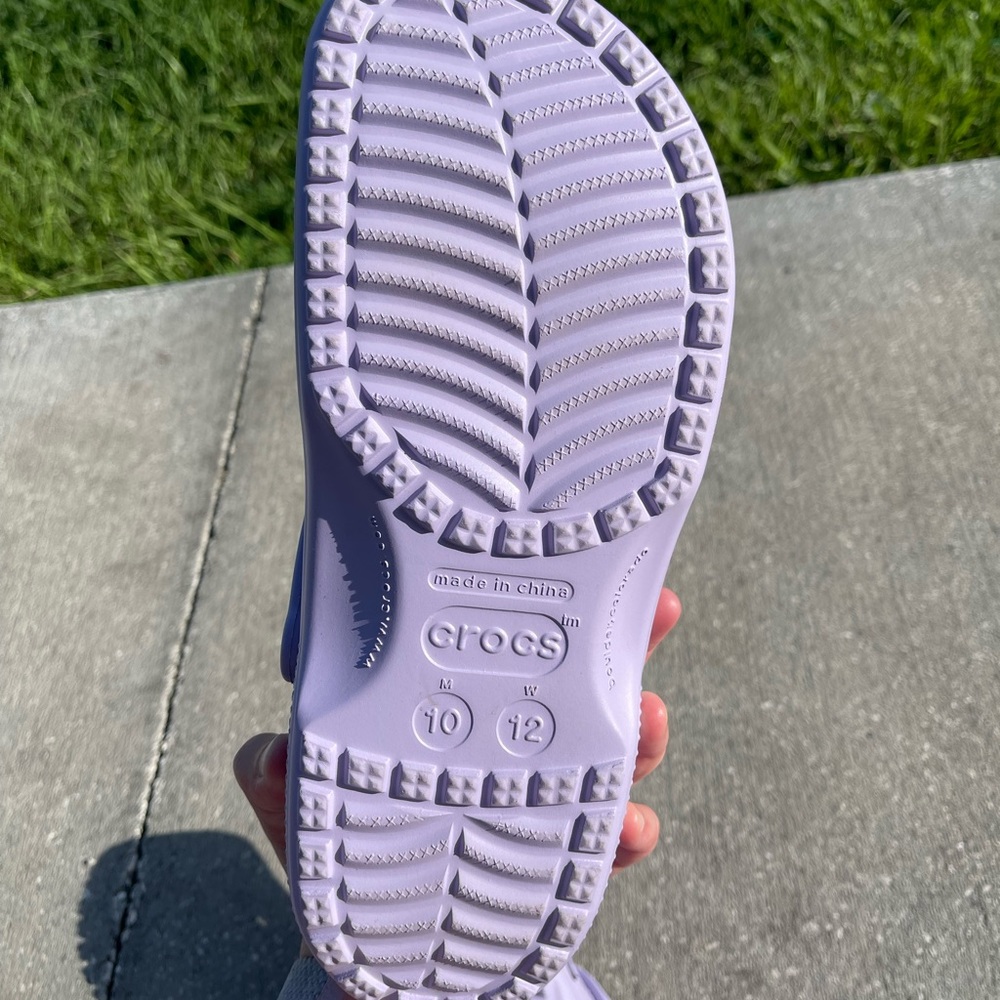 Lavender Croc Classic Clogs